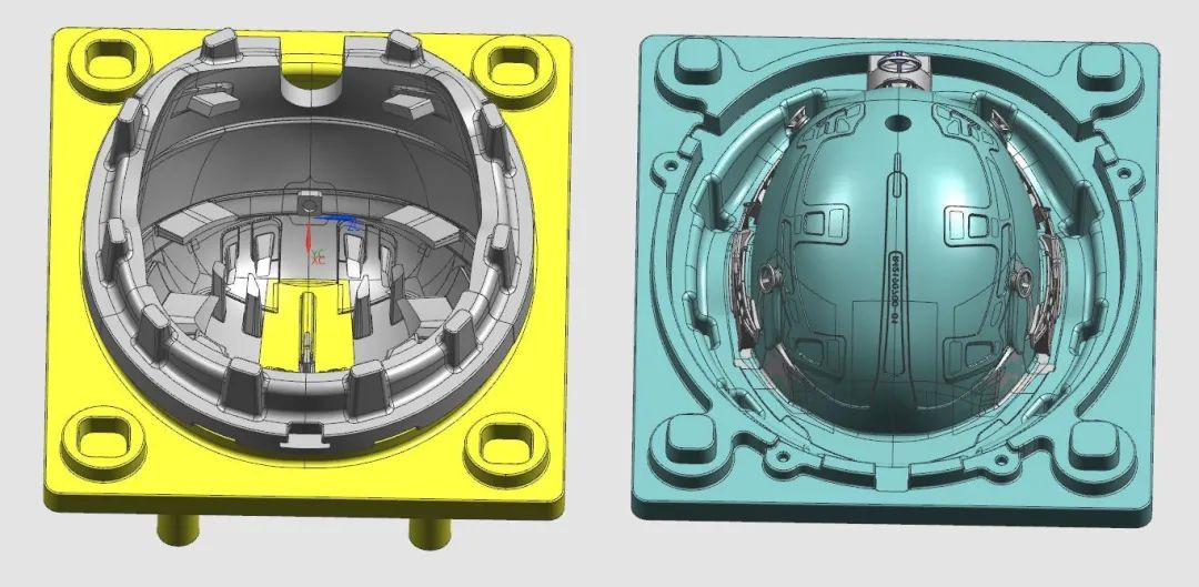 三線立式加工中心850plus機(jī)加工“頭盔模具”成新網(wǎng)紅，即將帶來一波新熱潮？(圖2)